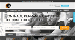 Desktop Screenshot of cwjobs.co.uk